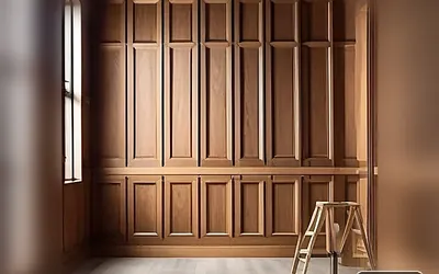 Wainscoting installation