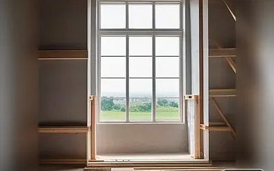 Window casing installation